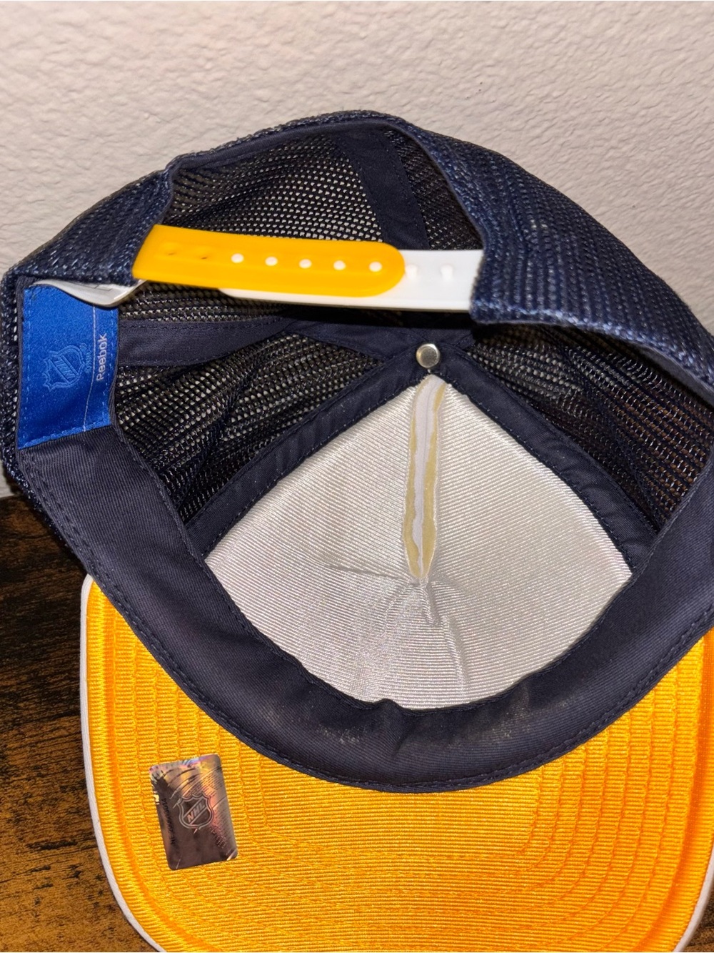 St. Louis Blues SnapBack hat Reebok - Picture 3 of 4